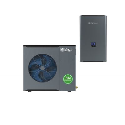 kopen 14kw R32 Single Phase Inverter Split System Heat Pump voor huishoudelijke luchtbron online vervaardiging