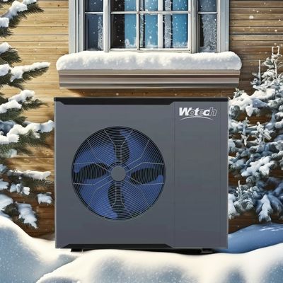kopen Euro Standard Wotech 380V 14kw lucht-water warmtepomp Monoblock R32 A / A warmtepomp online vervaardiging