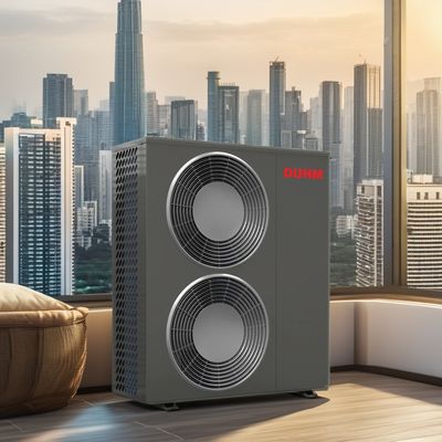kopen 25kW Monoblok EVI R290 Luchtwarmtepomp waterverwarmer voor huishoudens en lichte bedrijven online vervaardiging