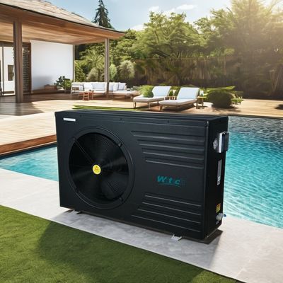 Zwembadverwarmer 3-fase energiebesparende elektrische luchtbron warmtepomp voor woonruimte