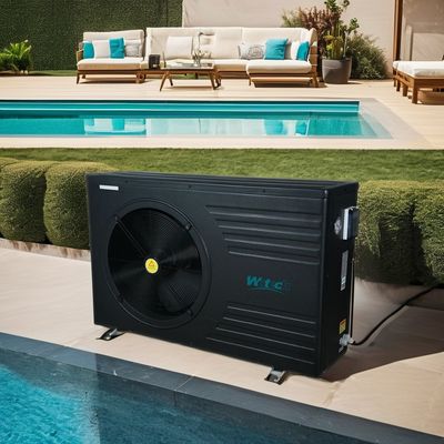 Waterstroom 9m3/H R32 Aan/uit zwembadwarmtepomp 4.5kw-31kw Voor huis en villa
