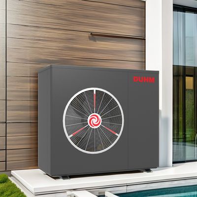 380V 12kw lucht naar water warmtepomp met R290 koelmiddel monoblok voor vloerverwarming