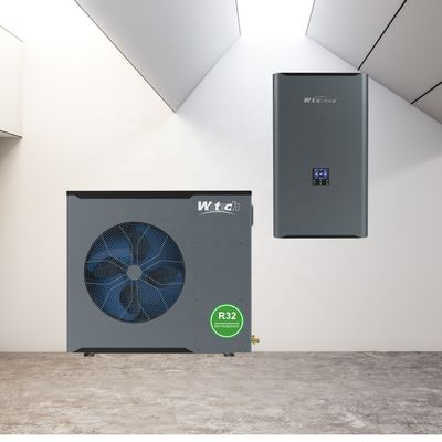 Air Source Heat Pump Split R32 A+++/A++ Euro-standaard voor huishoudelijke verwarming en warmwarmtefunctie