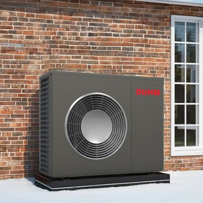 Verwarming Koeling DHW Functie 16kw EVI warmtepomp Monoblock Met DC Rotary Compressor