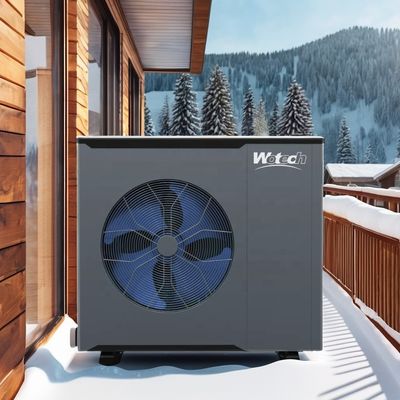 Temperatuur 14kW DC Inverter Monoblock Warmtepomp Lucht-waterverwarmer voor hotels A ErP rating