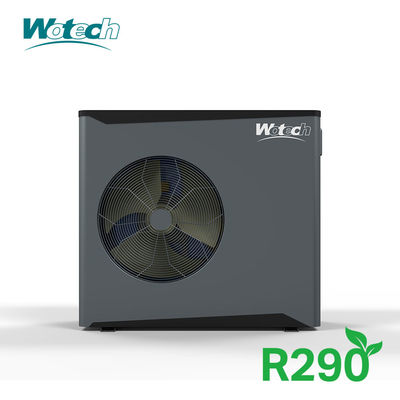 Nieuwe koolstofarme warmtepomp 9kw lucht naar water R290 warmtepomp monoblok DC-omvormer warmtepomp
