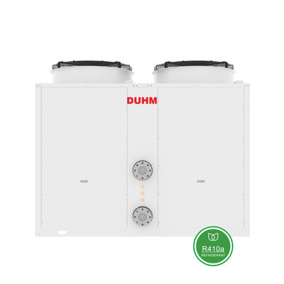 Vrijstaande 180 kW luchtwarmtepomp voor duurzaam warm water in winkelcentra