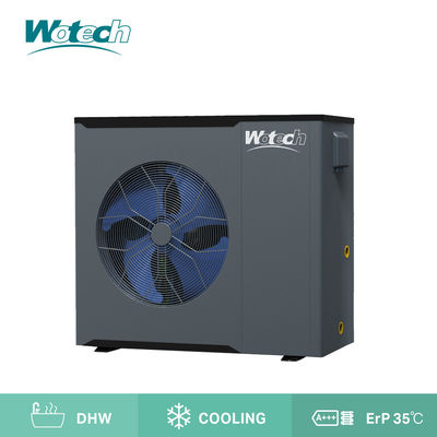 Wotech CE-gecertificeerde 14kw R32 eco-warmtepompen Monoblok met een enkele fase-omvormer voor de Spaanse markt