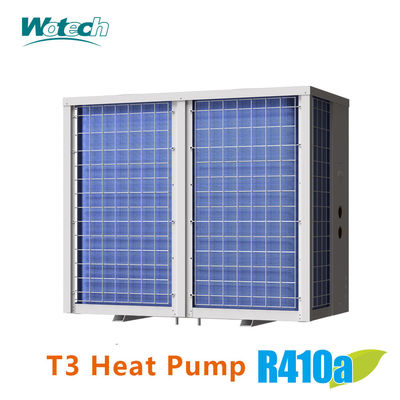 55kw T3 Temp. Zone Verticale ontlading Comercial R410a Aan / Uit zwembadverwarmer koeler warmtepomp