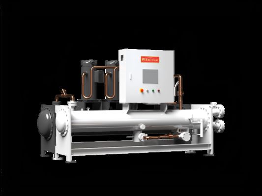 Hoogrendement watergekoelde chillers voor industriële proceskoeling